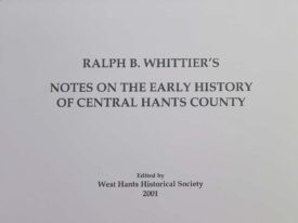 cover whittiers notes early history central hants