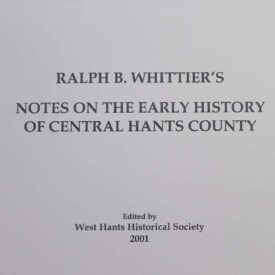 cover whittiers notes early history central hants