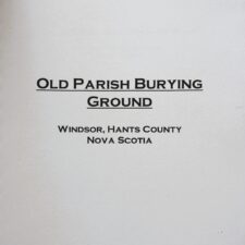 Old Parish Burying Ground