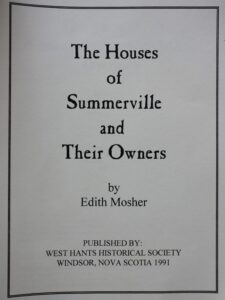 The Houses of Summerville and Their Owners