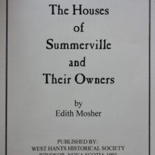 The Houses of Summerville and Their Owners