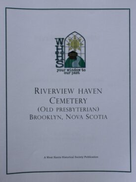 Riverview Haven Cemetery (Old Presbyterian), Brooklyn, Hants Co.