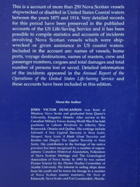 Nova Scotian Vessels Shipwrecked or Disabled in United States Coastal Waters 1875-1914 - Image 2