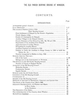 Table of Contents