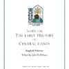 EARLY HISTORY of central hants