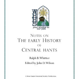 EARLY HISTORY of central hants