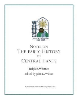 EARLY HISTORY of central hants